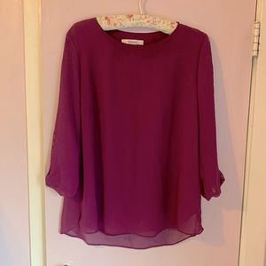 TanJay blouse lace sleeves